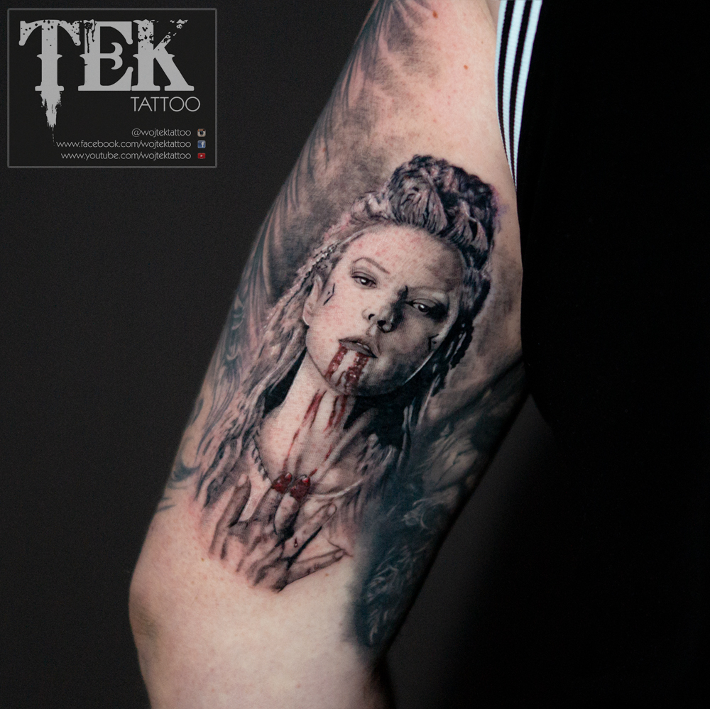 Lagertha Vikings tattoo