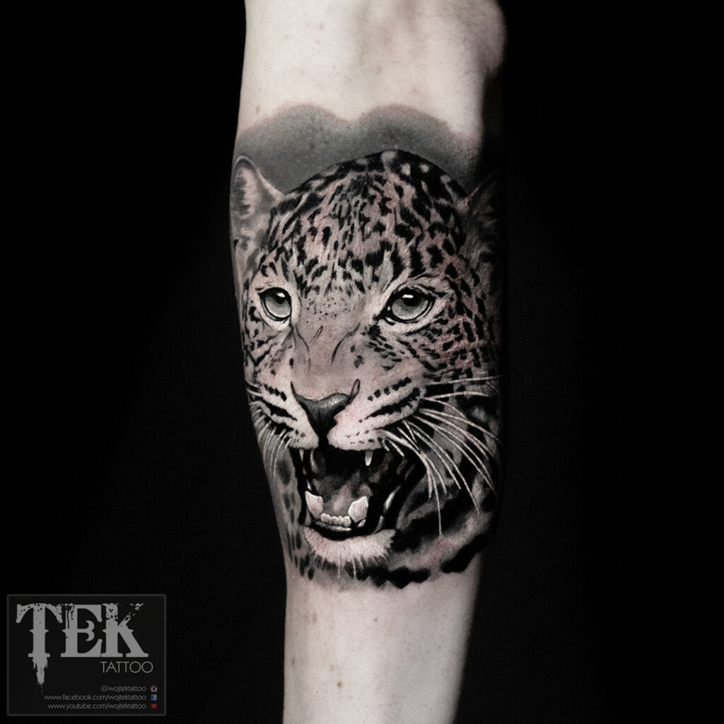 Leopard tattoo